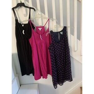 Bundle x3 Old Navy   Summer Dresses Spaghetti Chiffon Sleeveless Dresses New